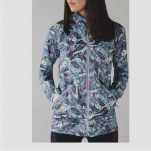 Lululemon Athletica Blue and Purple Ski Jacket